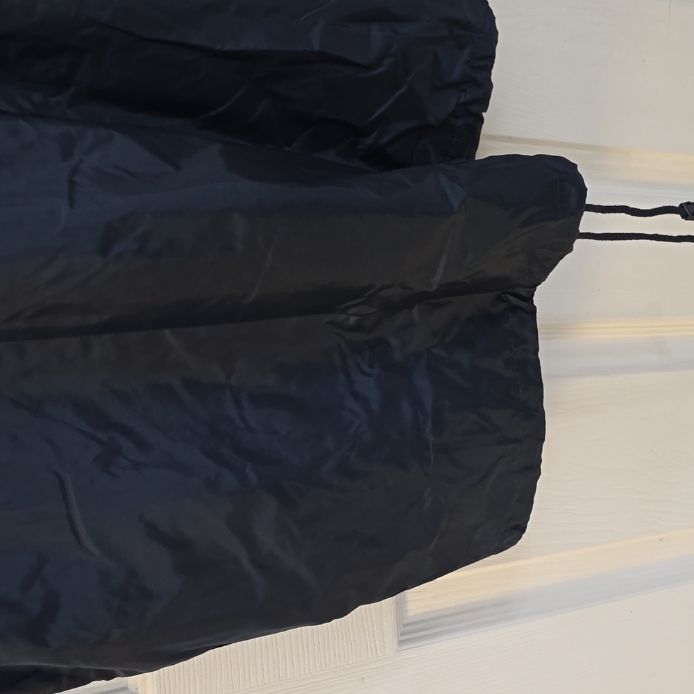 Vintage Cerruti Image Men's Full Zip Vest With Pouch Blue Drawstring Size Large* - Picture 11 of 17